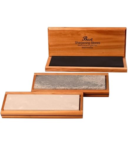 Arkansas Knife Sharpening Stone - Black Surgical 6 x 2 inch